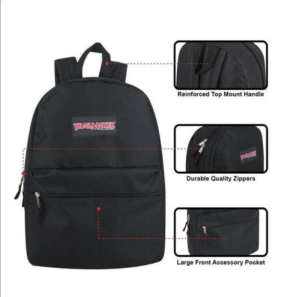 ✨ HP✨17" Trailmaker Backpack Bookbag✨ - Picture 3 of 7